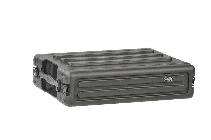 SKB ROTO-MOLDED 02U SHALLOW RACK