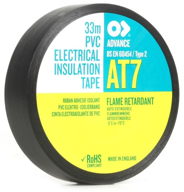 PVC Insulating Tape black 19 m