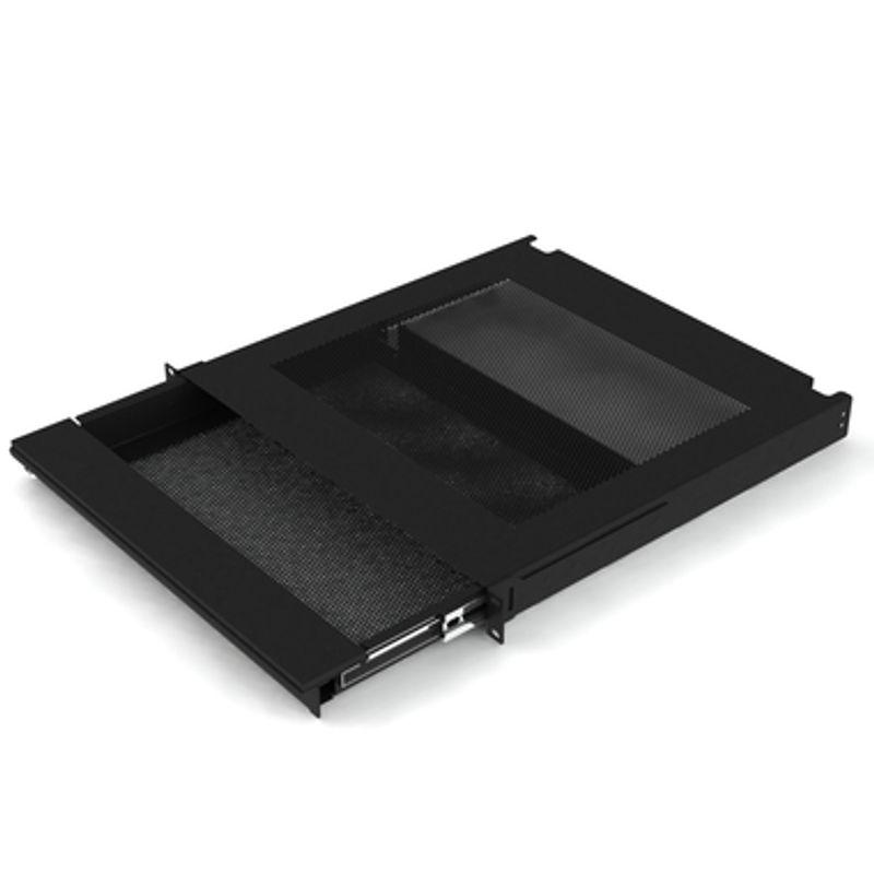 1u Låsbar og ventilert Laptop skuff, 19