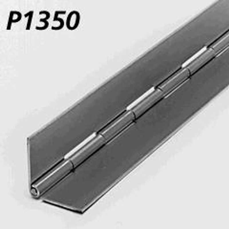 Hengsel, Pianohengsel, leveres i hele meter, Aluminium